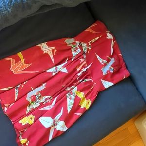 Levi's origami crane dress